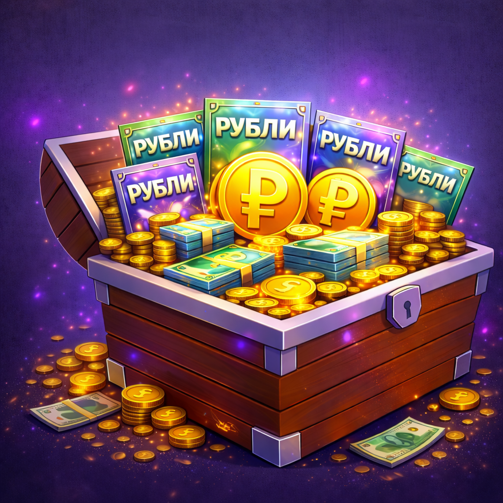 Мега игровые рубли